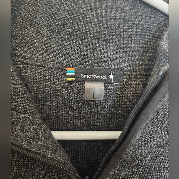 Mens Grey Smartwool Jacket